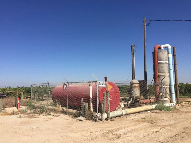 Figure 1. A typical irrigation setup for a given crop